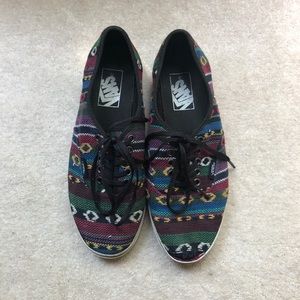 Tribal Print Vans